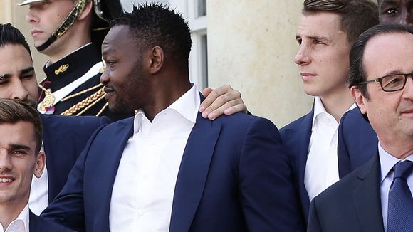 Equipe de France : les photos des Bleus à l'Elysée