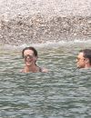 Jamie Dornan et sa femme Amelia Warner sur le tournage du film "50 nuances plus sombres" dans le sud de la France à Saint-Jean Cap Ferrat le 12 juillet 2016