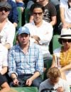 Gilles Bouleau et sa femme Elizabeth Tran-Bouleau à la finale de Roland Garros à Paris le 8 juin 2014