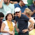Gilles Bouleau et sa femme Elizabeth Tran-Bouleau à la finale de Roland Garros à Paris le 8 juin 2014