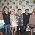 L'équipe de la série The Vampire Diaries au Comic-Con de San Diego le samedi 23 juillet 2016