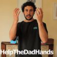 Aidez les mains des papas