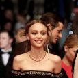 Lily-Rose Depp lors du 69ème Festival International du Film de Cannes en mai 2016