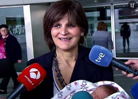 Lina Alvarez, 62 ans, mère pour la 3e fois