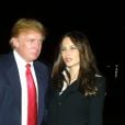 Donald Trump et son épouse Melania en 2001