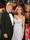 Le 45ème président des Etats-Unis et sa femme Melania Trump en 2005