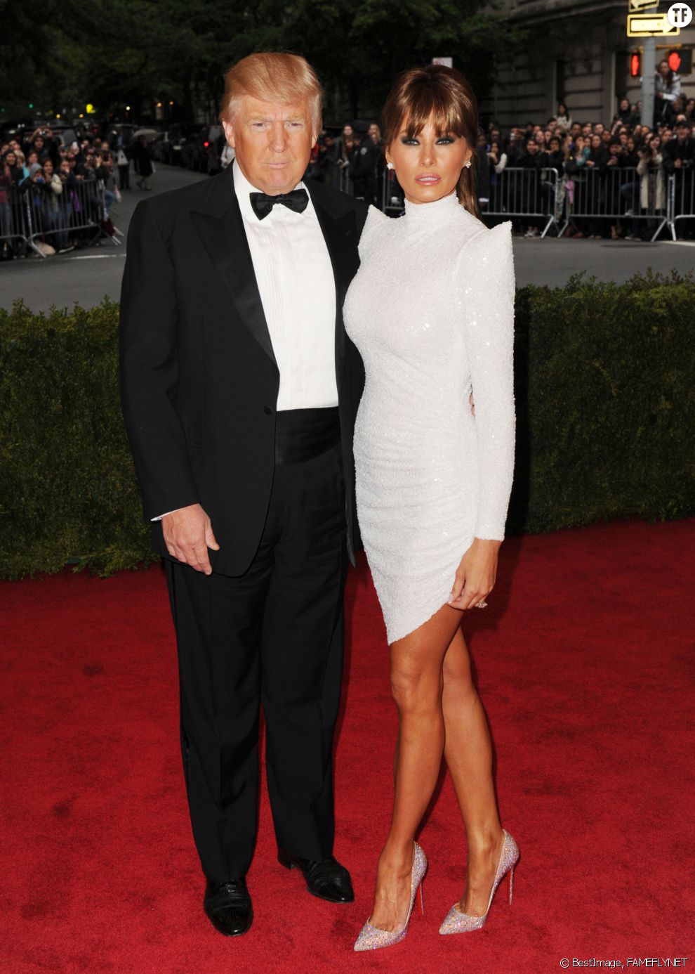 Melania Trump et son mari Donald Trump en 2012