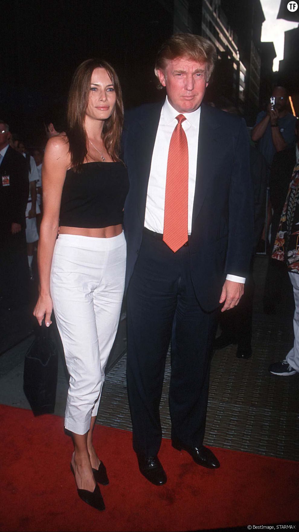 Melania et Donald Trump en 1999