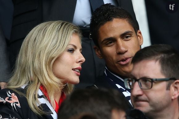 Raphaël Varane et sa femme Camille Tytgat