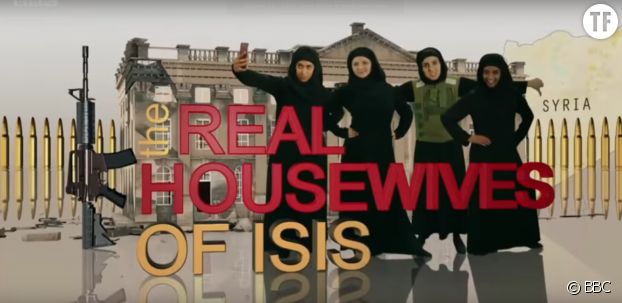 Les héroïnes du sketch comique de la BBC, Real Housewives of ISIS