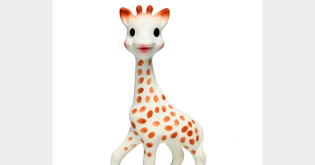 De la moisissure retrouvée à l'intérieur de Sophie la girafe
