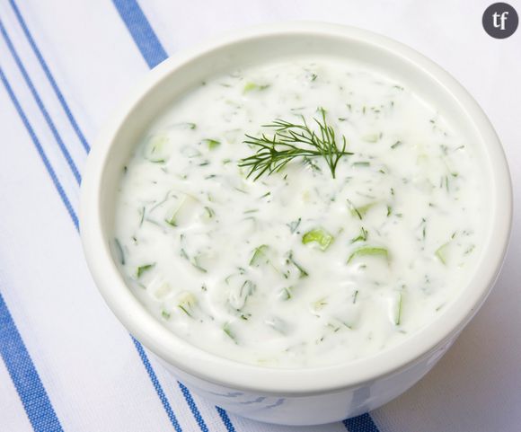 Le yaourt grec en tsatsiki