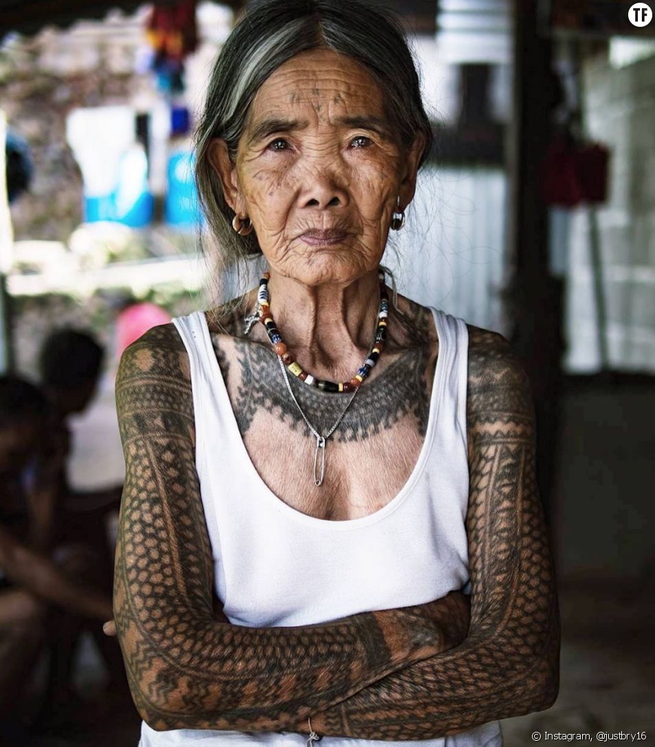 Whang Od est la plus vieille tatoueuse du monde