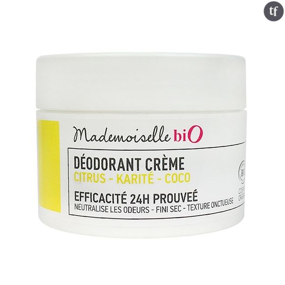 Déodorant crème au citrus, Mademoiselle Bio