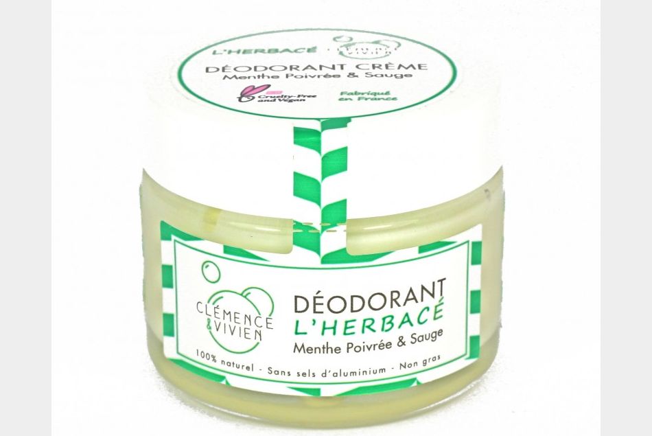 Déodorant crème naturel L'herbacé