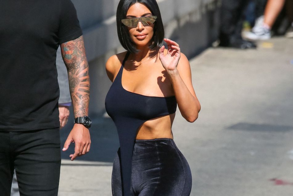 Kim Kardashian le 30 juillet à Los Angeles