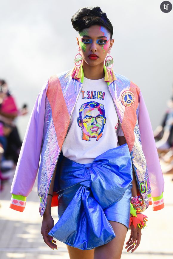 Le défilé Manish Arora lors de la Fashion Week parisienne