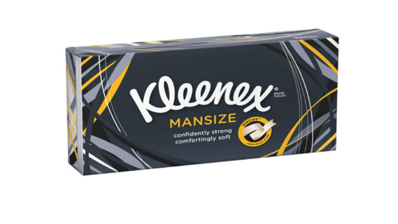 Kleenex supprime ses mouchoirs pour hommes (si si, ça existe)