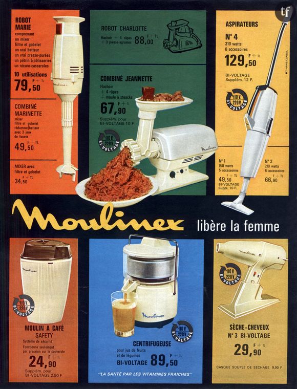 Publicité Moulinex de 1963