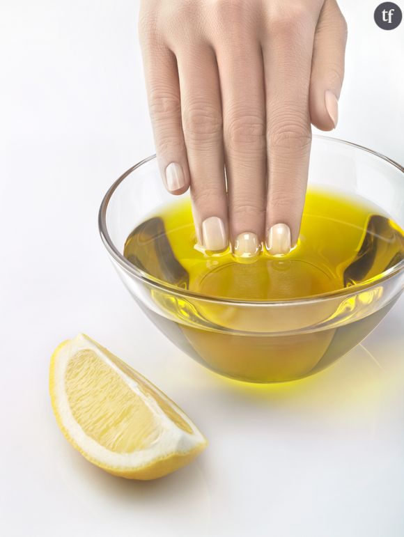 Faire sécher son vernis avec de l'huile d'olive