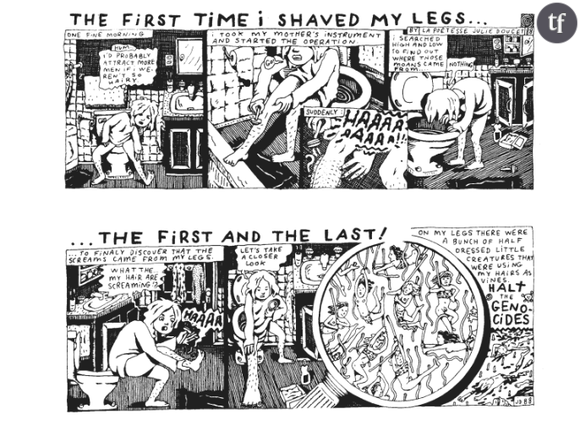 Une planche des Wimmen's Comix