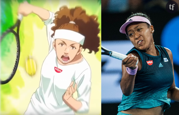 La joeuse Naomi Osaka white washée dans une publicité de la marque Nissim Foods