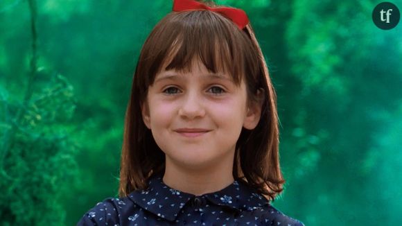 Mara Wilson dans "Matilda" de Danny DeVito.