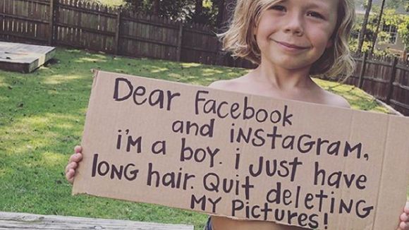 Ces parents de garçons aux cheveux longs sont en guerre contre Instagram