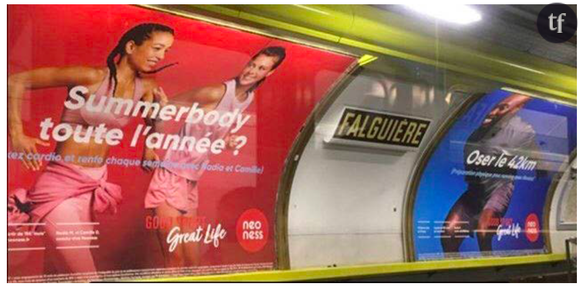 Deux pubs pour femmes et pour hommes comparées par l'Observatoire de la publicité sexiste.