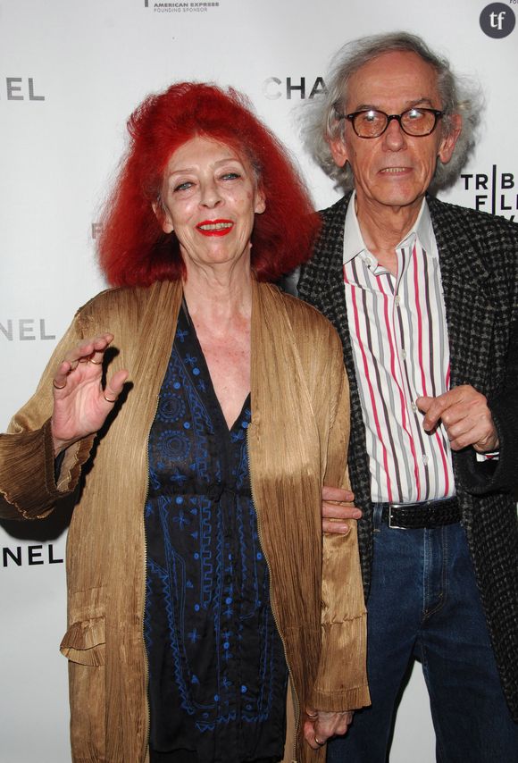 Christo et Jeanne-Claude au Tribeca Film Festival à New York le 28 avril 2008