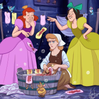 Les princesses Disney illustrées avec leurs règles pour briser les tabous