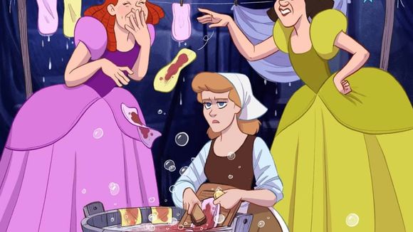 Les princesses Disney illustrées avec leurs règles pour briser les tabous