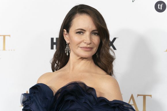 Kristin Davis, la Charlotte de "Sex and The City", en décembre 2021