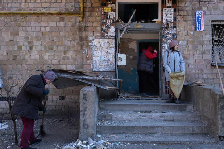 Après un bombardement à Kyiv en Ukraine/photo d'illustration