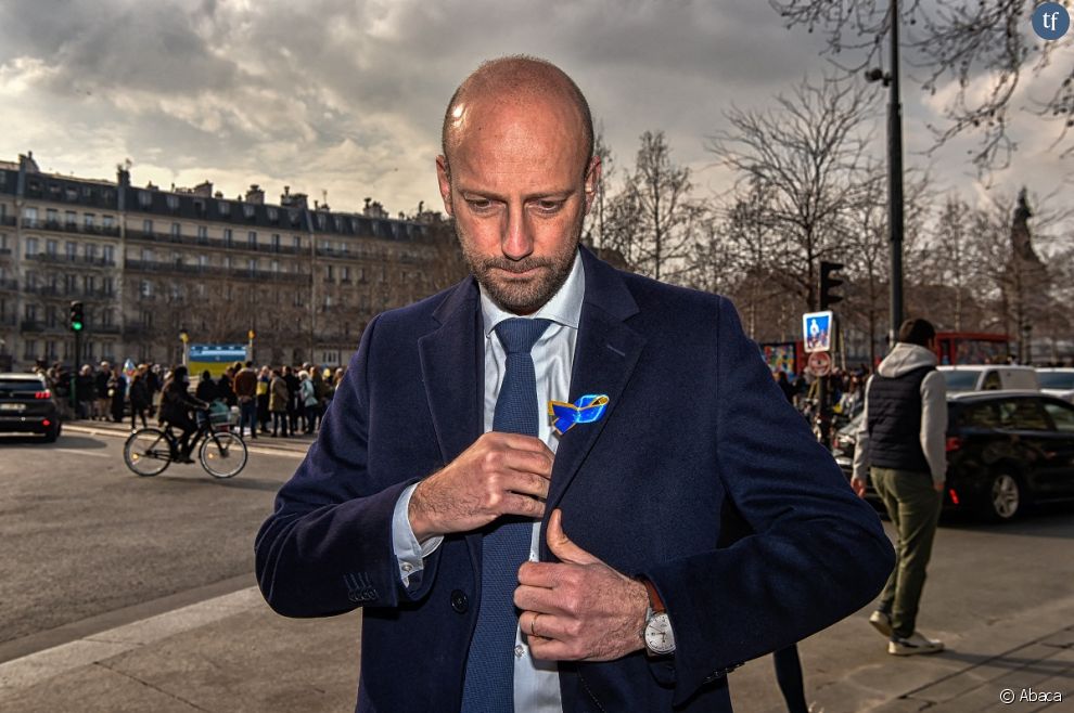 L&#039;homme politique LREM Stanislas Guerini à Paris le 5 mars 2022