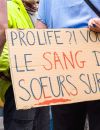  Manifestation pro-avortement en soutien aux Américaines à Toulouse le 26 juin 2022 