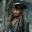 Johnny Depp dans "Pirates des Caraïbes"
