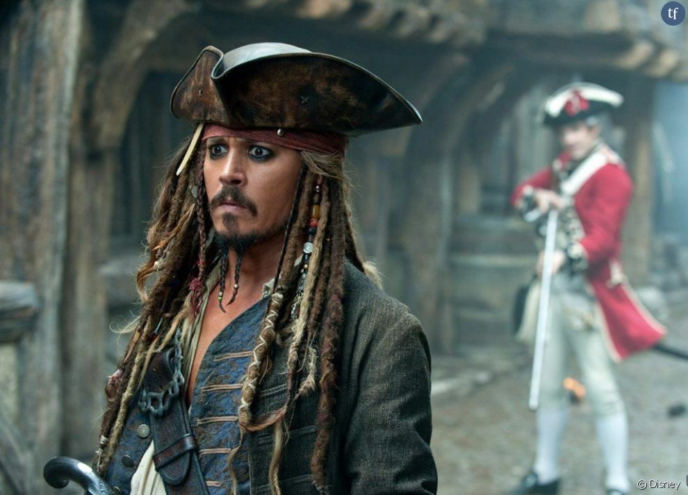 Johnny Depp dans &quot;Pirates des Caraïbes&quot;