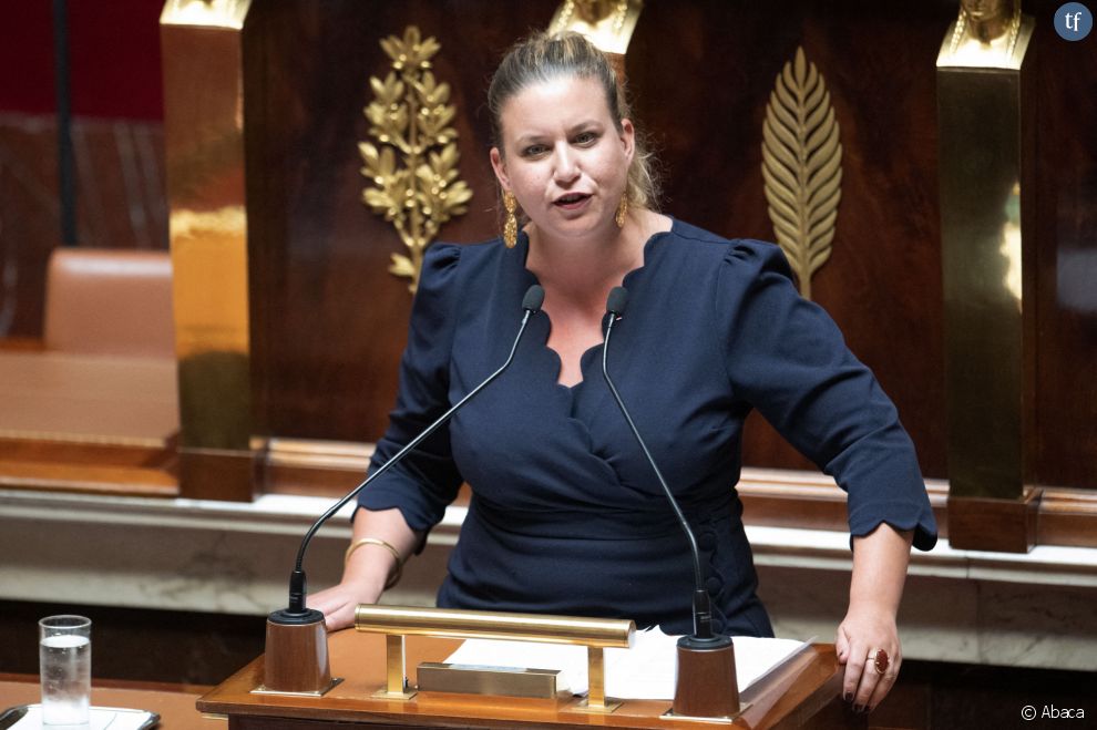 La députée FI Mathilde Panot le 6 juillet 2022 à l&#039;Assemblée nationale