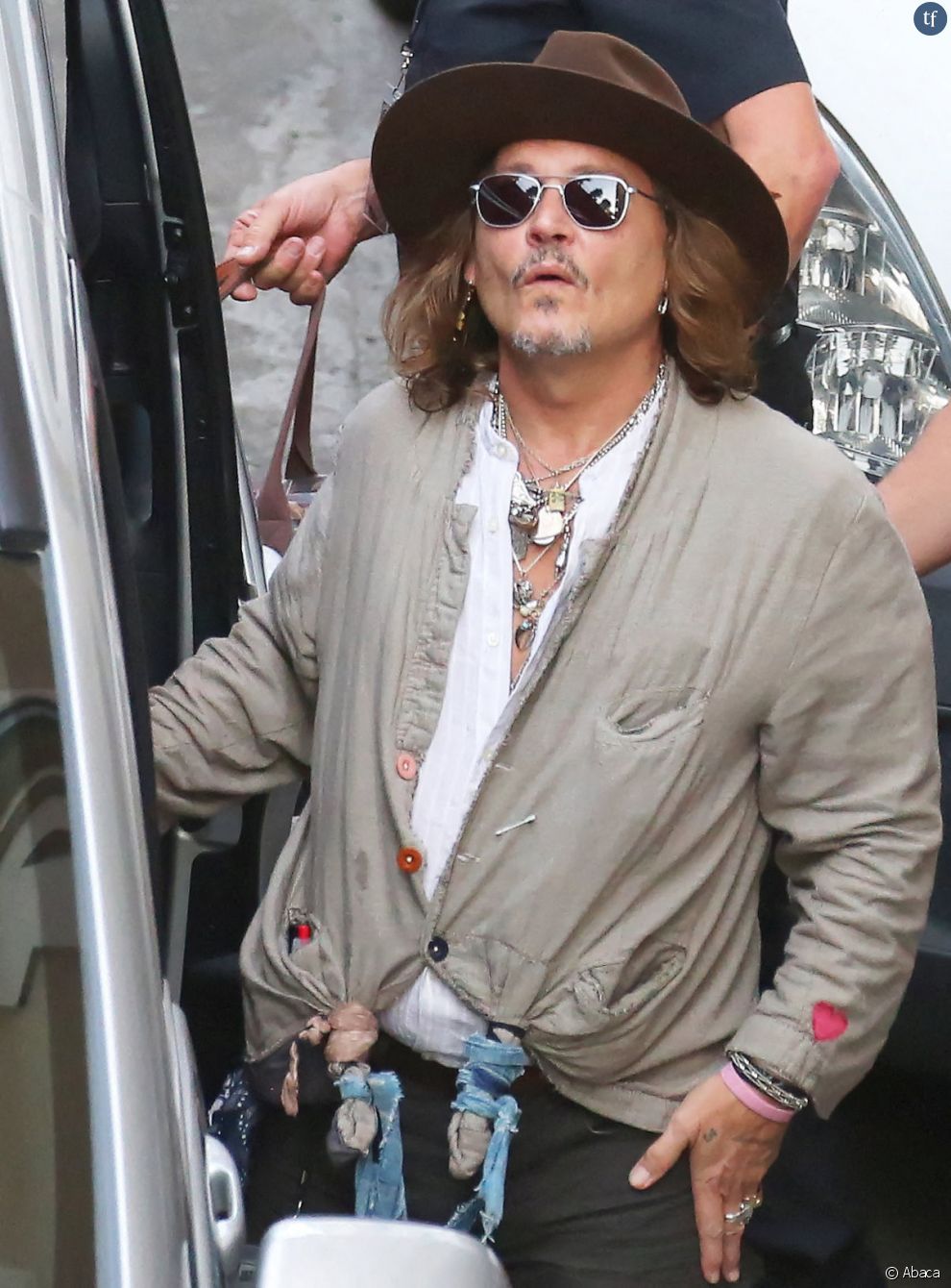 Johnny Depp à Montreux, juillet 2022.