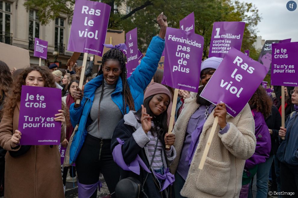 Des manifestantes combattent la culture du viol
