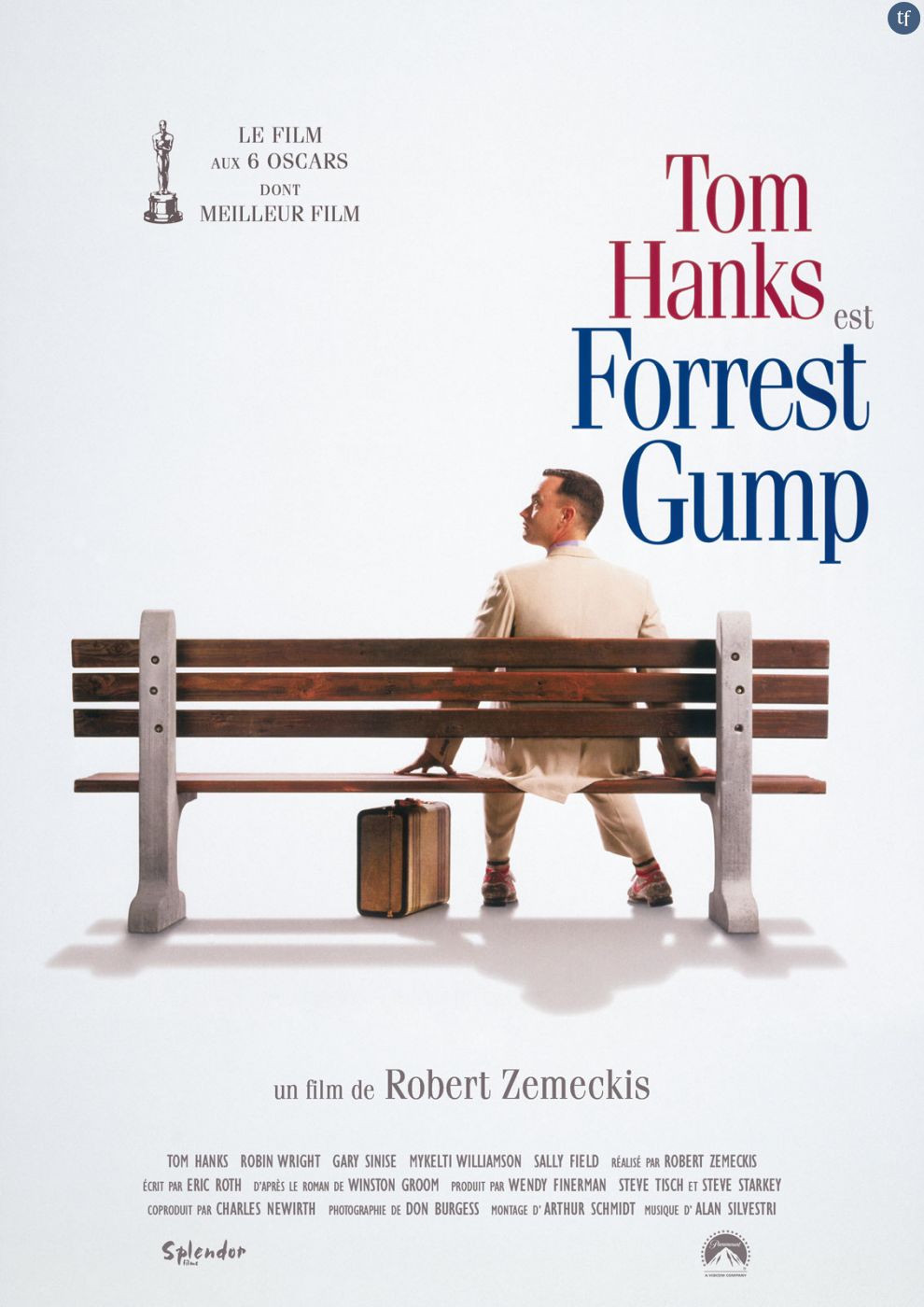 &quot;Forrest Gump&quot;, élu meilleur film de tous les temps par les spectateurs d&#039;Allociné