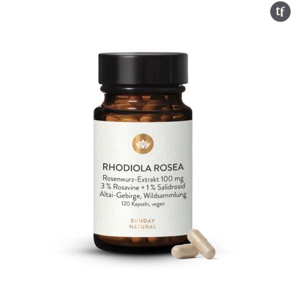 Rhodiola Rosea - 12,90€ la boîte de 120 gélules.