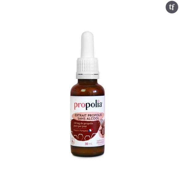 Extrait de propolis sans alcool - 15,90€ le flacon de 30ml avec pipette.