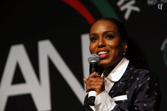 C'est ce que l'on appelle parler sans filtre. Dans les pages de son autobiographie Thicker Than Water, la grande Kerry Washington n'hésite pas à fustiger le racisme à Hollywood, et tous les stéréotypes qu'il engendre. En gros, ces rôles faciles et caricaturaux auxquels ont souvent été condamnées les actrices noires.
Kerry Washington lors de la première journée de la convention du National Action Network 2023 au Sheraton Times Square Hotel sur Times Square à New York City, New York, Etats-Unis, le 12 avril 2023. © Action Press/Bestimage 