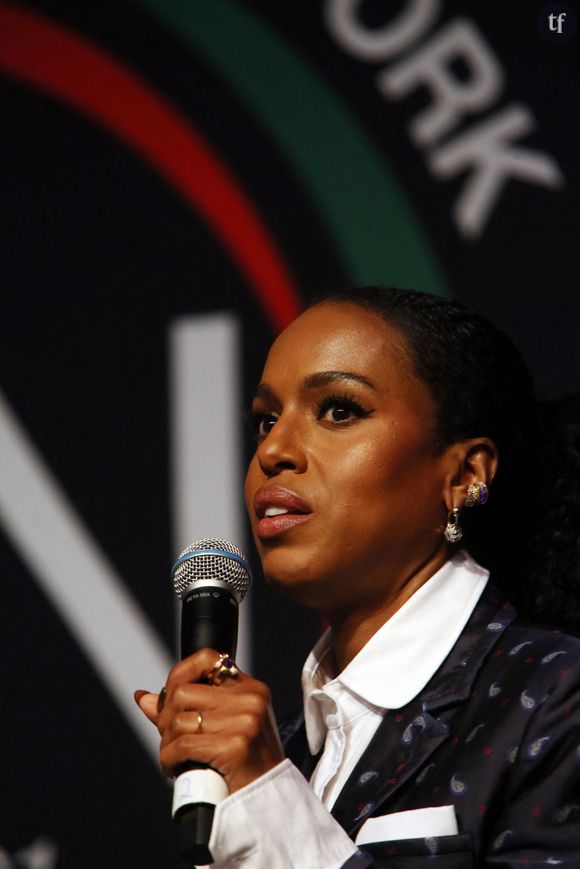 "Ce n'est pas que je voulais être la star du film, non, je voulais simplement que mes personnages aient une histoire qui leur est propre"
Kerry Washington lors de la première journée de la convention du National Action Network 2023 au Sheraton Times Square Hotel sur Times Square à New York City, New York, Etats-Unis, le 12 avril 2023. © Action Press/Bestimage 