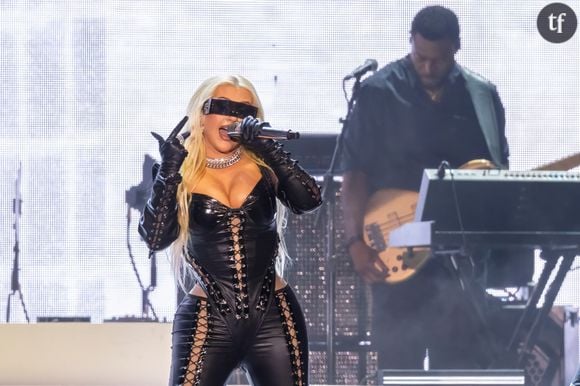 "Pendant la préparation du tournage, j'ai travaillé avec un coach de théâtre"
CHRISTINA AGUILERA - Les artistes sur la scène du festival "Lovers & Friends" à Las Vegas, le 8 mai 2023. © Daniel DeSlover/Zuma Press/Bestimage