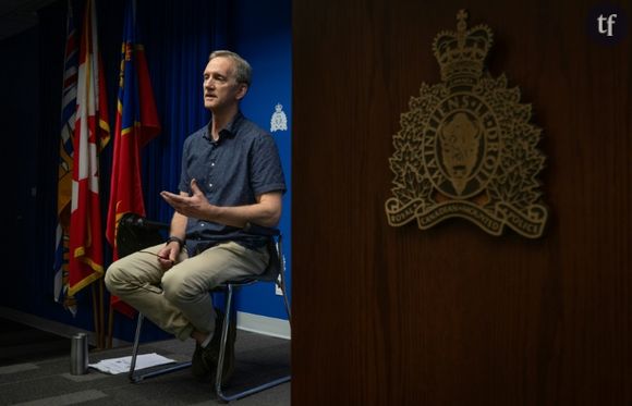 L'agent Wayne Clary, enquêteur chargé des homicides à l'unité E-Pana, au siège de la police de la Colombie-britannique, en banlieue de Vancouver, Canada, le 2 mai 2024