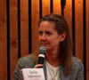 Charline Vanhoenacker : "l'extrême-droite au pouvoir, ça ne devrait rien changer, sauf si vous êtes homo, chômeur, noir, pauvre, féministe..."
Charline Vanhoenacker - Personnalités à la 40ème Foire du Livre à la Halle George Brassens de Brive-la-Gaillarde. Le 4 novembre 2022 © Jean-Marc Lhomer / Bestimage