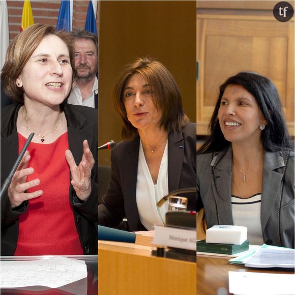 Hermeline Malherbe, Martine Vassal et Nassimah Dindar